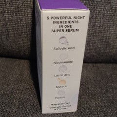 Olay Super Serum Night Repair Serum Fragrance-Free Unscented 1 fl oz