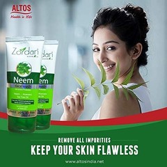 Zordan Herbal Neem Face Wash for Pimple Free Skin (60 ml)