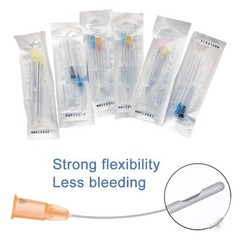 Disposable Puncture Micro Blunt-Tip Cannula for Fillers 18/21/22/23/25/27/30G US