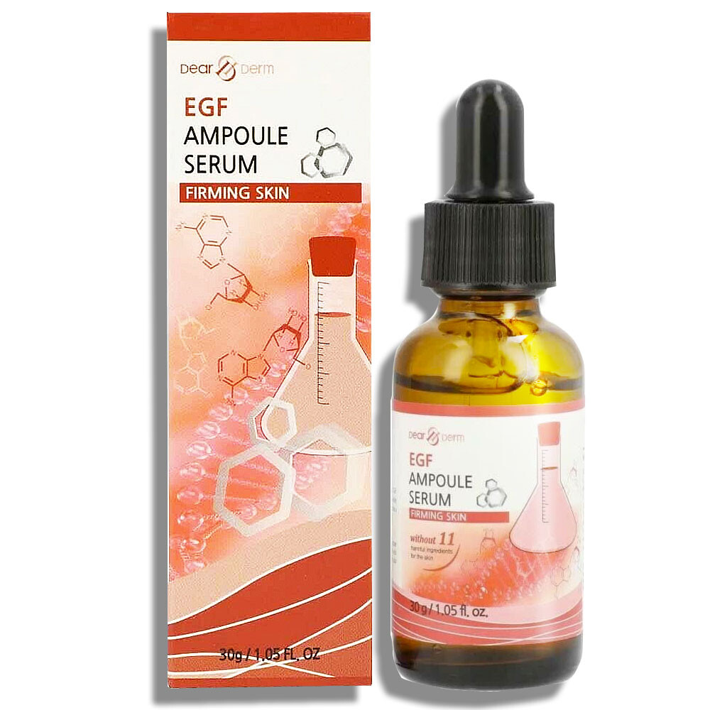 Dearderm Intense Solution EGF Ampoule Serum 1.05fl.oz/31ml [Free USA Shipping]