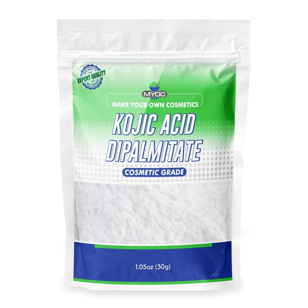 MYOC Kojic Acid Dipalmitate Powder, Cosmetic Grade – [30g / 1.05 Oz].