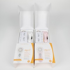 2 Speeds White Clarisonic Mia 2 Sonic Facial Skin Cleansing Brush System