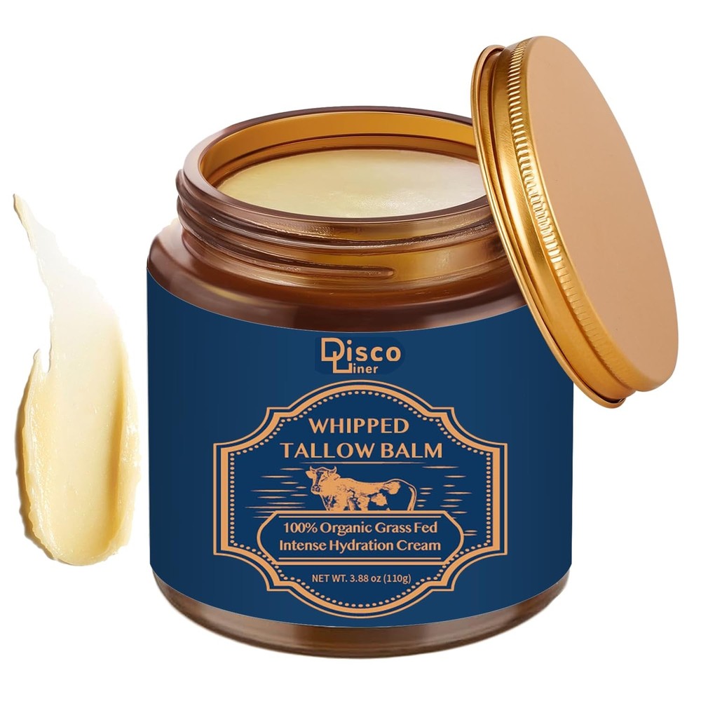 100% Grass Fed Whipped Beef Tallow Balm – Ultra Moisturizing Skin Cream for All