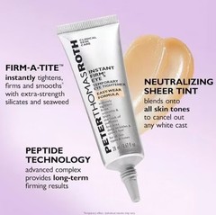 PTR Instant FIRMx Eye 0.67 fl oz Easy-Wear Formula Eye Firming Cream with Brush