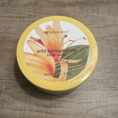 Bath & Body Works WILD HONEYSUCKLE Butter Discontinued Rare * See Photos & Notes