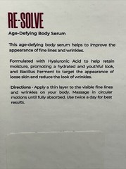 Maelys Re-Solve Age-Defying Body Serum 3.5oz NEW !!