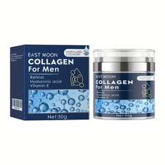 NEW-Collagen Cream for Men Anti Wrinkle with Retinol, Hyaluronic Acid, Vitamin E