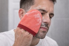 One + Other Exfoliating Facial Mitt Gently Cleanses 3pk