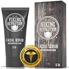 Viking Revolution Microdermabrasion Face Scrub for Men – 5 Fl Oz (Pack of 1)