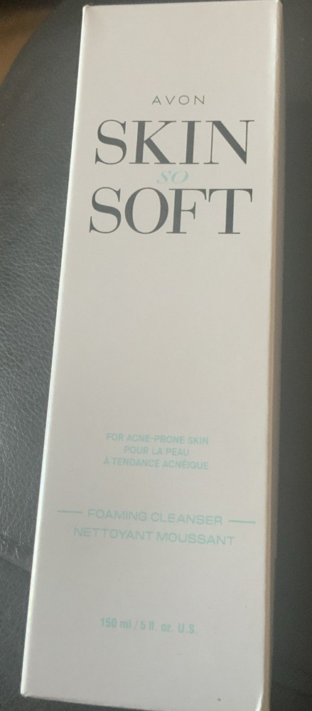 2 Avon Skin So Soft for Acne Prone Skin Foaming Cleanser 150 ml / 5 fl oz U.S.