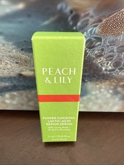 PEACH & LILY “POWER COCKTAIL” : LACTID ACID REPAIR SERUM .16 fl oz Sample Size