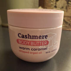 Pearl World Cashmere Body Butter Warm Caramel Argan Oil Paraben-Free 150 mL