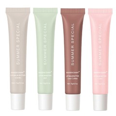4x Lip Butter Balm Ultra-Hydrating Nourishing Shea Butter Olive Oil Dry Lips