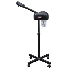 Black Pro 2 in 1 Facial Steamer Ozone Beauty Salon Spa Salon Equipment Skin Care