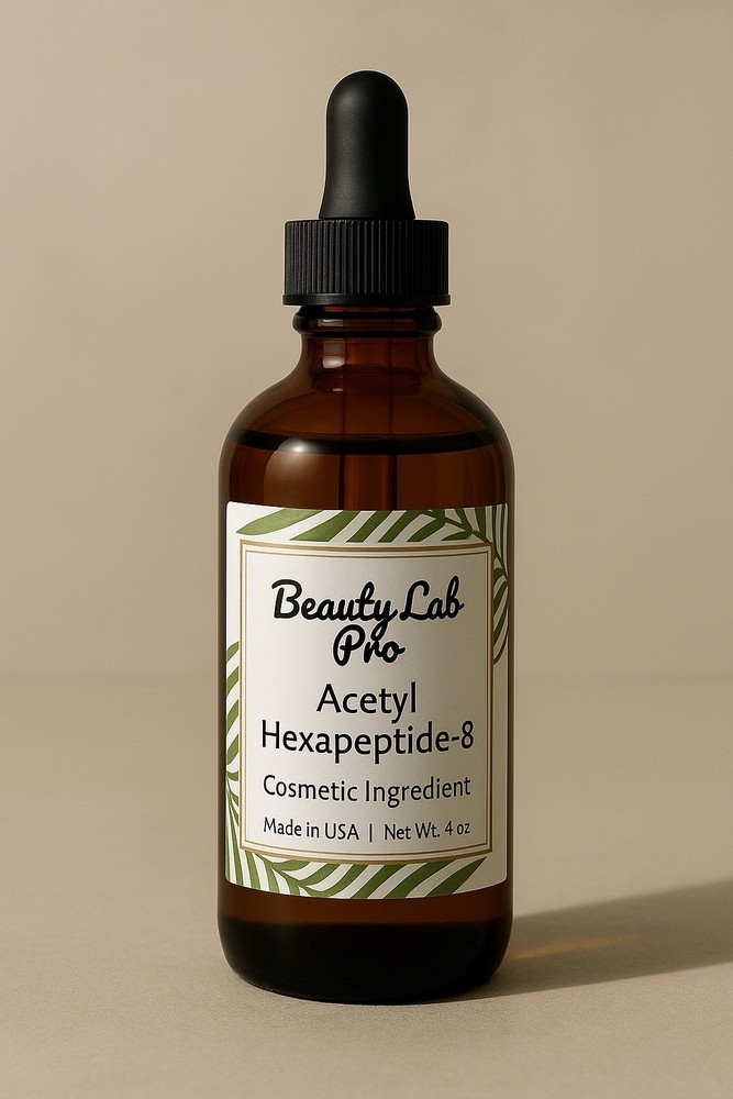 Acetyl Hexapeptide-8 Liquid Concentrate Argireline Peptide Cosmetic Grade 4 oz