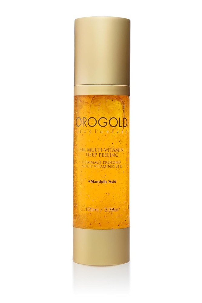 OROGOLD Multi-Vitamin Deep Peeling Gel -with Mandelic & Bamboo – 3.38 Fl Oz
