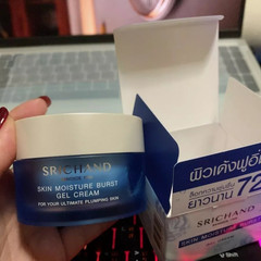 Thai Blue Gel Moisturizer for Face Fast Absorbing Hydration 50 ml x 6