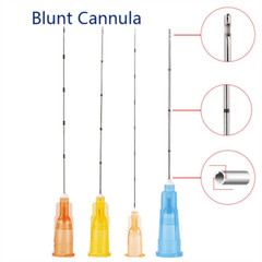 50PCS/BOX Blunt-Tip Micro Cannula/Filler/23G 50MM/25G 50MM/27G 50MM/25G 38MM USA