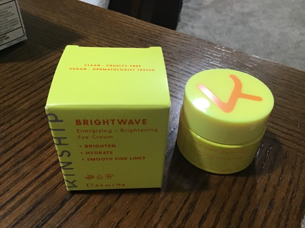 Kinship Brightwave Energizing + Brightening Eye Cream 0.5oz/15g – NIB