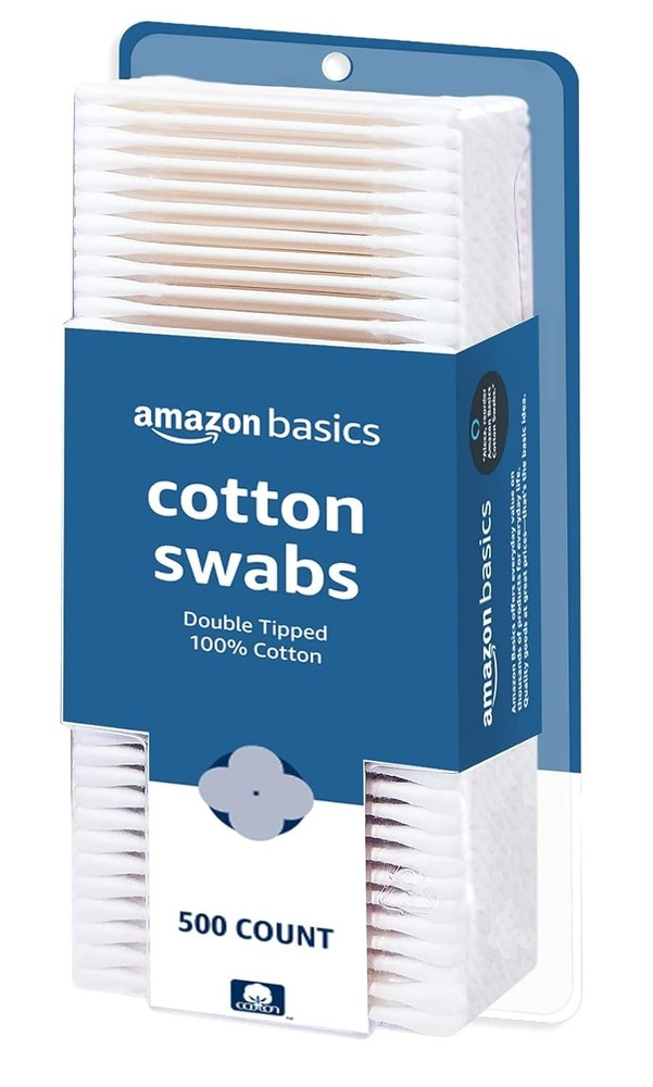 Cotton Swabs, 500 Count – Personal Hygiene & Baby Care Q-Tips
