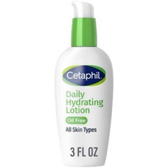 Cetaphil Hydrating Oil-Free Moisturizer – 3 oz, with HA, for All Skin Types