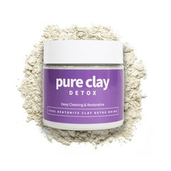 Organic Bentonite Clay Detox Mask For Skin Hair And Internal Use 14.5 Oz