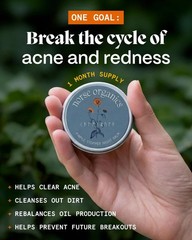 Clear Acne Overnight – Norse Organics Pimple Stopper Night Balm 1 oz