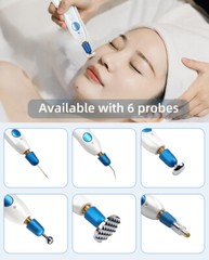 500Hz Fibroblast Plasma Pen 5 Probes Skin Lifting Acne Stretch Mark Remover USB