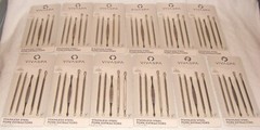 Lot of 12 Packs VIVASPA Stainless Steel Pore Extractors (5 Piece Sets)