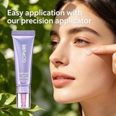 1pack Go Pure Instant Lift Eye Gel NEW PRODUCT DepuffsTightens Lifts 0.34 Oz NIB