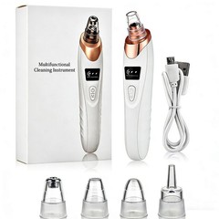 Rechargeable Blackhead Remover Pore Vacuum 5 Suction Deep Cleansing for Unisex