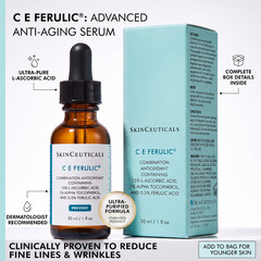SkinCeuticals C E Ferulic With 15% L-ascorbic Acid Serum – 1 fl oz- New in Box