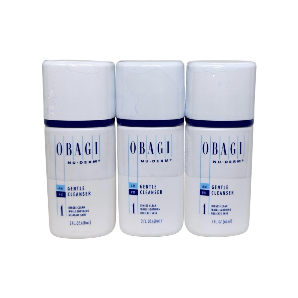 OBAGI NU-DERM GENTLE CLEANSER 2 oz – LOT of 3 – SALE SALE SALE !