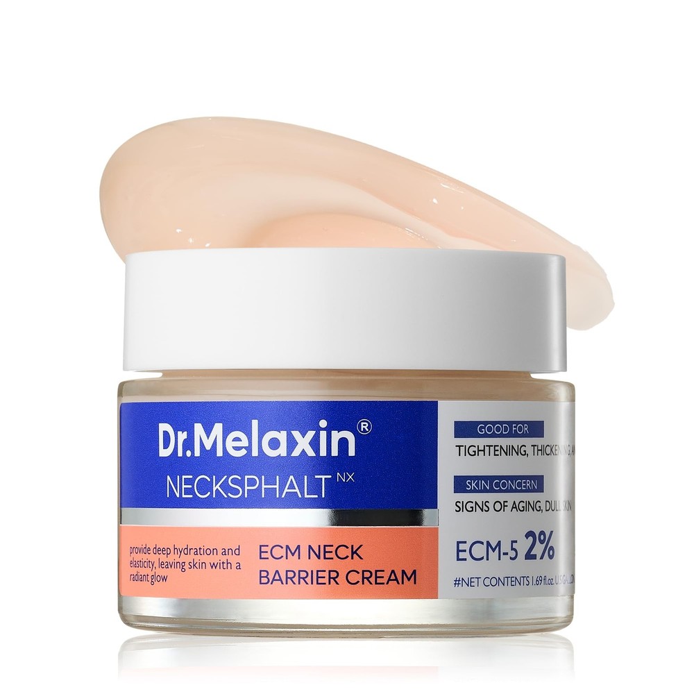 Dr.Melaxin Necksphalt ECM Barrier Cream for AntiAging Neck Skin, Tightening W…