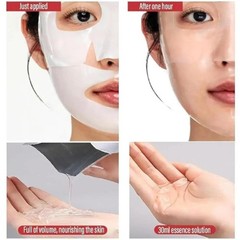 Quasi Salmon PDRN Collagen Face Mask 4Pack Korean Hydrating Gel Mask Cream serum