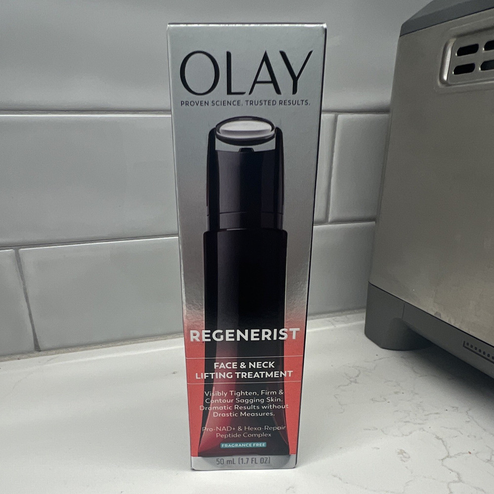 Olay Regenerist Face & Neck Lifting Treatment Fragrance-Free Niacinamide 1.7
