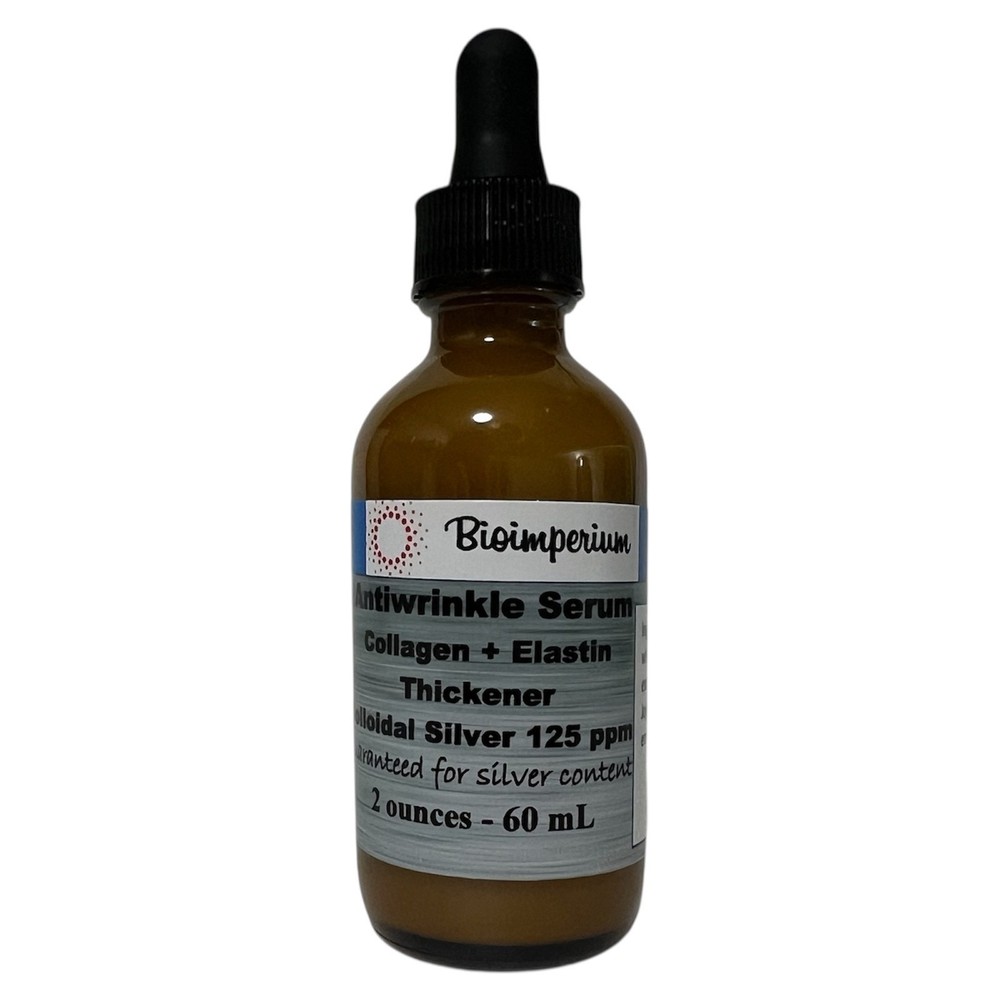 Anti-wrinkle Serum Anti-Collegnase Anti-Elastase Antioxidant Silver 2 fluid oz