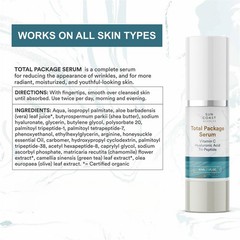 3 Pack Sun Coast Sciences Total Package Anti Aging Serum 1oz Hyaluronic USA