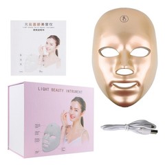 Touch Screen 7 Color LED Facial Mask Photon Therapy Skin Rejuvenation Anti Aging