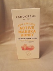 Lanocreme New Zealand Active Manuka Honey Nourishing Eye Serum, 1 fl oz, NIB