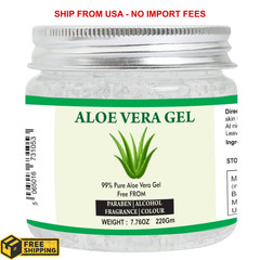 Aloe Vera Gel | 100% Pure Natural Aloe Gel | For Moisturizing Face Skin & Hair