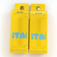 Starface Star Balm Lucky Lemonade Lip Balm 0.15 oz Full Size New/Boxed