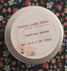 Comfrey Salve Herbal Balm 1oz 2oz 4oz