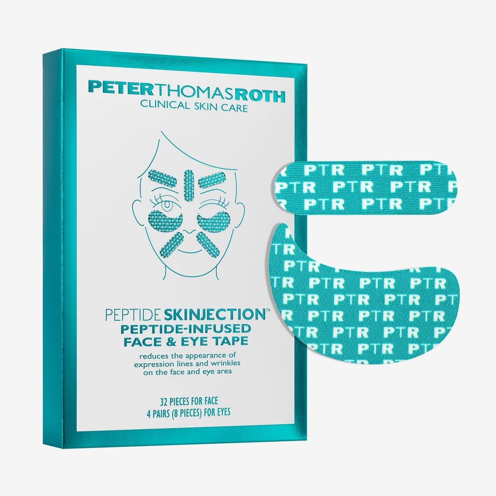 Peter Thomas Roth Peptide Skinjection Peptide-infused Face and Eye Tape 40 Ct
