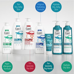 Fragrance Free Comforting Body Lotion, Unscented Dry Skin Moisturizer for Sensit
