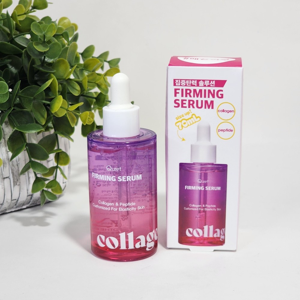 Quret Collagen & Petide Firming Serum 2.36 fl oz / 70 mL Made in Korea