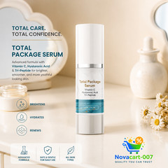 Sun Coast Science Total Package Serum, Vitamin C, Hyaluronic Acid, 1 Ounce