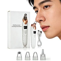Rechargeable Blackhead Remover Pore Vacuum 5 Suction Deep Cleansing for Unisex
