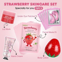 15 PACK Skincare Gifts Set for Teen Girls, Travel Kit & Skin Care new