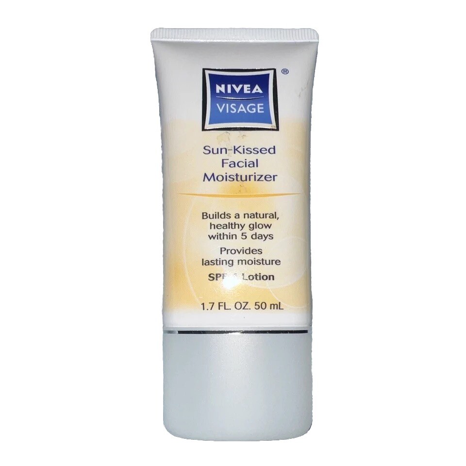 RARE Nivea Visage Sun-Kissed Facial Moisturizer 1.7fl oz SEE PHOTOS Discontinued